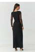 Long dress model 218110